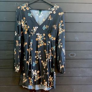 Floral Long Sleeve Dress